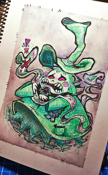 8"x11" / Pencil & Ink
